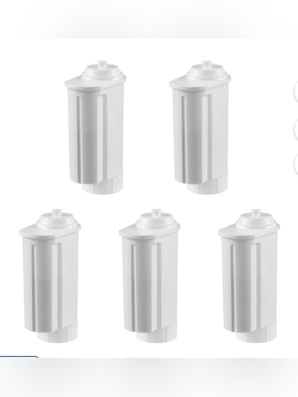 5-Pack Uniwater Filter Cartridges for Siemens/Bosch